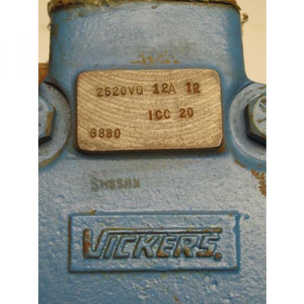 Vickers Denmark  Double Vane Hydraulic Pump 12 GPM 2520VQ 12A 12 #4 image