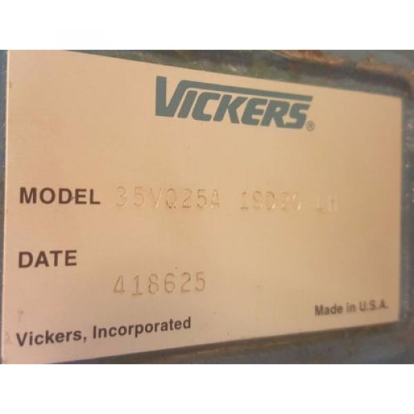 35VQ25A19020LH, Guyana  Vickers, Hydraulic Pump #4 image