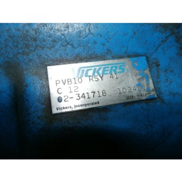 Vickers, United States of America  Hydraulic Pump, PVB10RSY41 #2 image