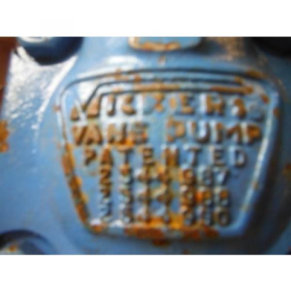 Vicker#039;s Malta  Vane Hydraulic Pump origin Old Stock NOS for Ford 3400 #4 image