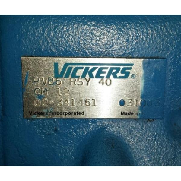 Vickers Cuinea  PVB6-RSY-40-CM-12 Hydraulic Variable Displacement Axial Piston Pump #4 image