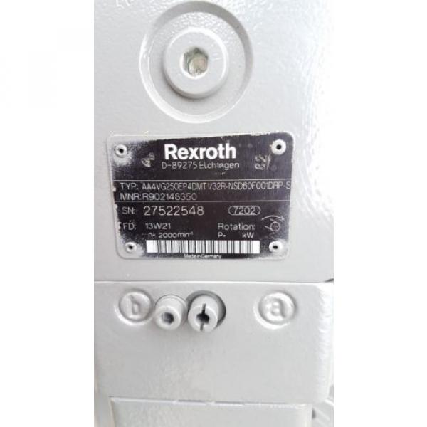 origin Rexroth Hydraulic Piston pumps AA4VG250EP4DMT1/32R-NSD60F001DRPS / R902148350 #2 image