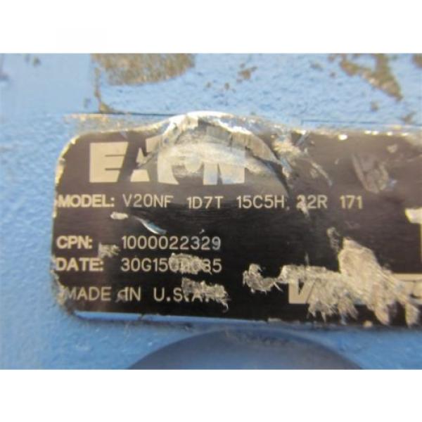 Vickers Egypt  / Eaton 720AR00287A Hydraulic Valve Pump #2 image