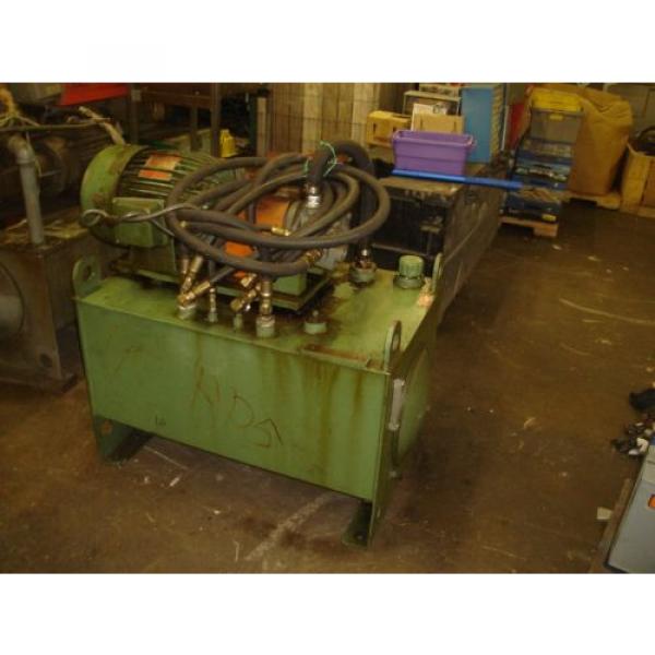 Vickers Oman  V201P11P Hydraulic Power Unit for Compactor 75HP 15 GPM #1 image