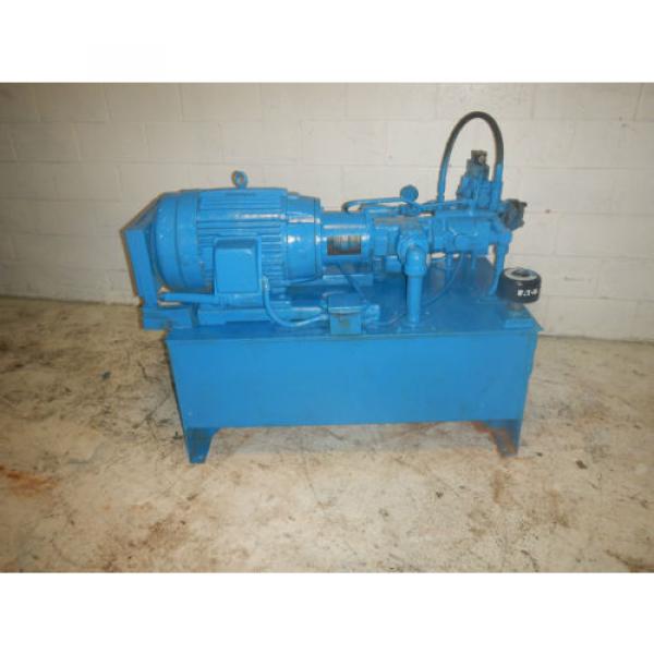Vickers France  25HP 19/10 Gallons Hi/lo hydraulic pump system PVQ20RDRSE3521/25VTB14A #1 image