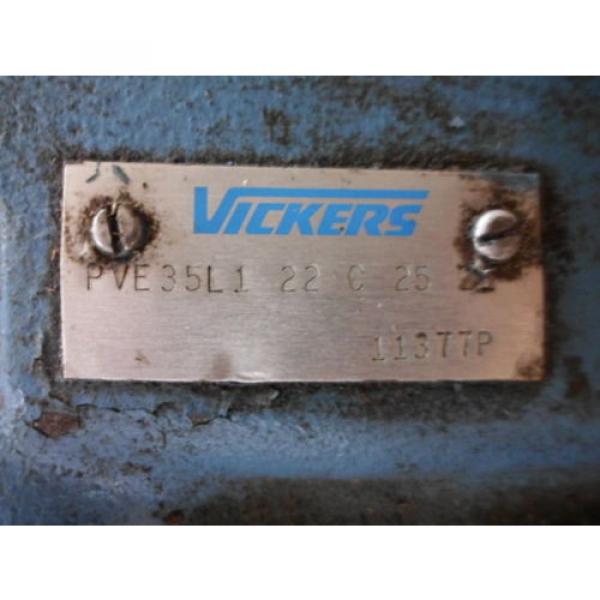 VICKERS Suriname  Hydraulic Piston Pump PVE35L1 22 C 25 21 #2 image