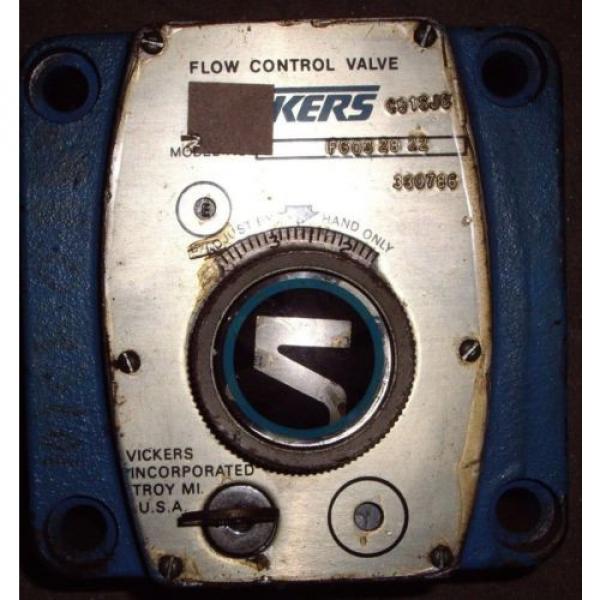 Vickers Laos  Hydraulic Flow Control , # FG032822 , A7L #1 image