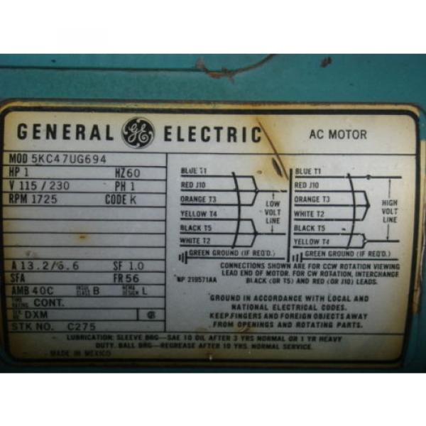 1hp Liberia  300psi Knox/norton hydraulic power supply VICKERS V101P5P1020 GE 5KC47UG694 #5 image