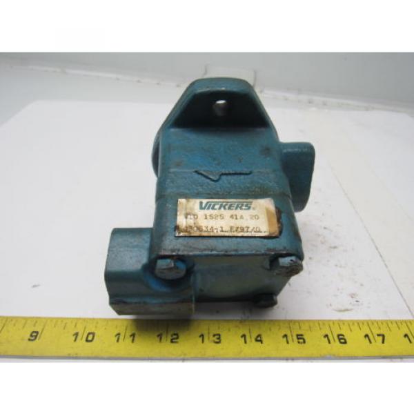 Vickers Guyana  V10 1S2S 41A 20 Single Vane Hydraulic Pump 1#034; Inlet 1/2#034; Outlet 5/8#034; #1 image