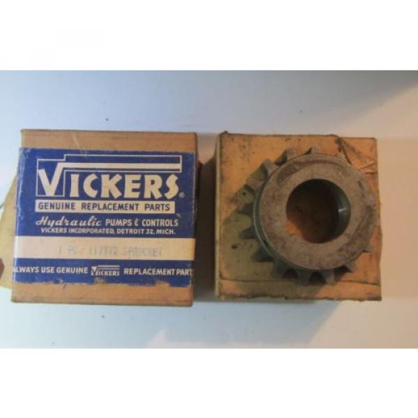 Vickers Rep.  Hydraulic Pumps amp; Controls Part 117772 Sprocket NOS NIP #1 image