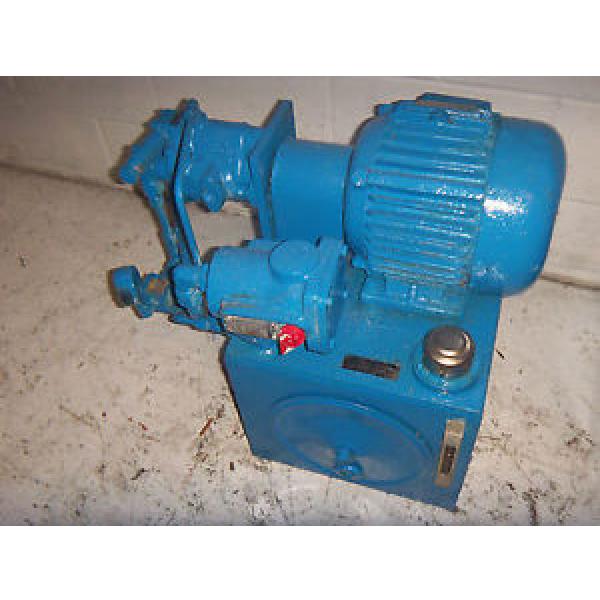Vickers Guyana  3/4HP 4GPM Hydraulic Power unit #1 image