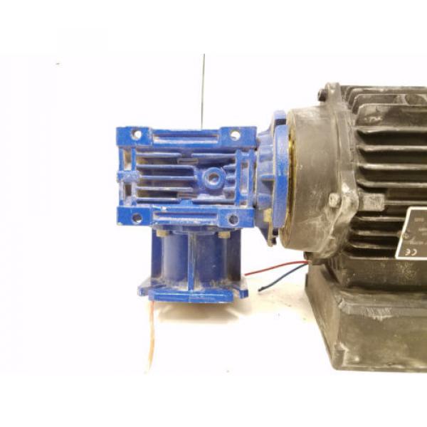 AEG AMME7IZBA2 60Hz 110v 0.55kW 0.75HP 8.5A Motor w/ Gear Box #4 image
