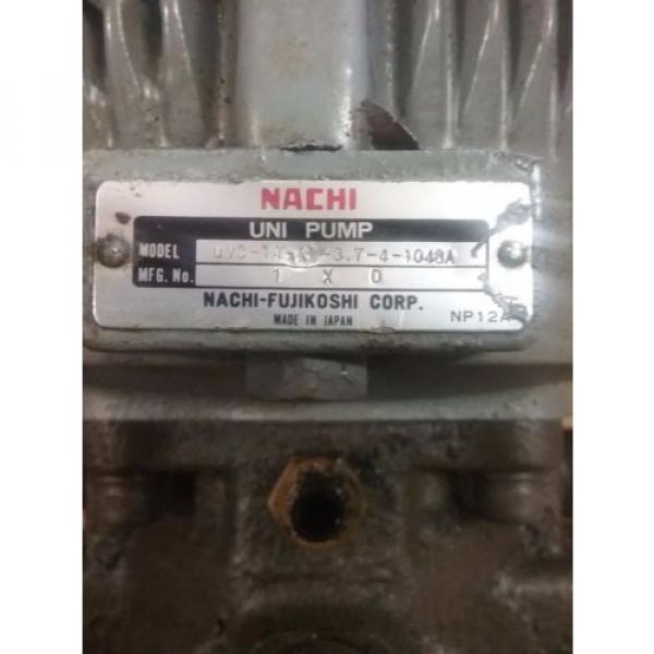 Nachi Austria  Variable Vane Pump Motor_VDC-1B-2A3-1048A_LTIS85-NR_UVC-1A-1B-37-4-1048A #3 image