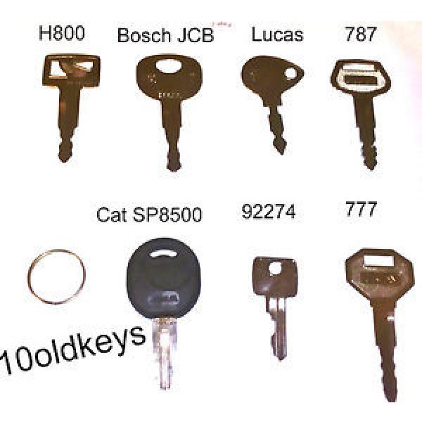 7 Reunion   Key Bunch Cat Hitachi Thwaites Komatsu Jcb Bosch New Holland Excavator Roller #1 image