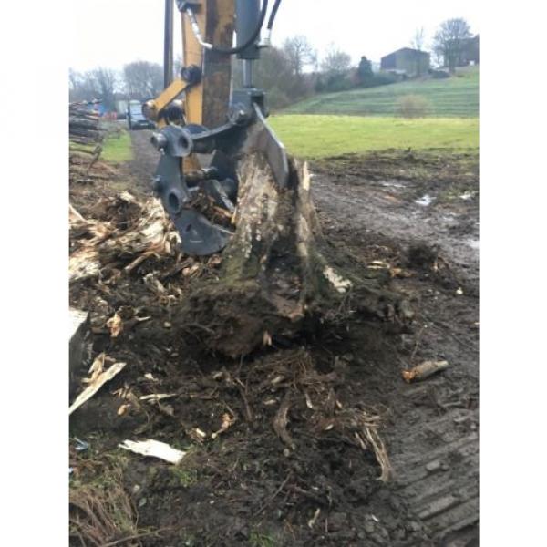 13 Malta  Ton Excavator Tree Stump Shear - Root Shear Root Harvester  CAT JCB KOMATSU #5 image