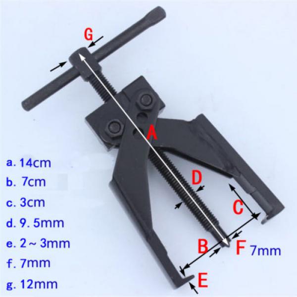 Portable   Vehicle Car 2-Jaw Cross-legged Bearing Puller Extractor Tool Up To 70mm Original import #5 image