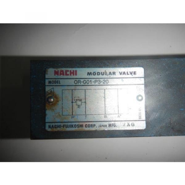 Nachi Romania  OR-G01-P3-20 D03 Hydraulic Relief Valve #2 image