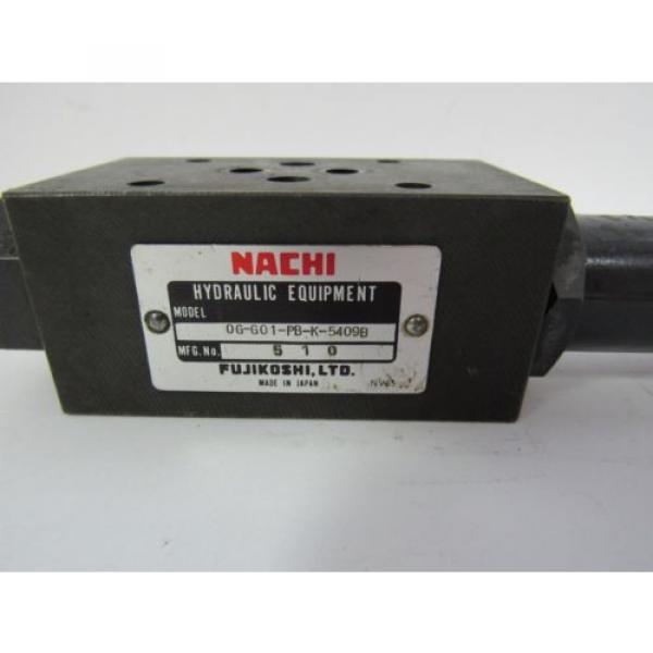 Nachi China  Hydraulic Pressure Reducing Valve OG-G01-PB-5409B #2 image