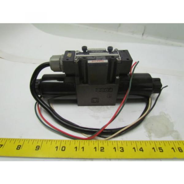 Nachi Montserrat Is  SS-G01-C6-R-D2-E30 Hydraulic solenoid directional control valve wet type #3 image