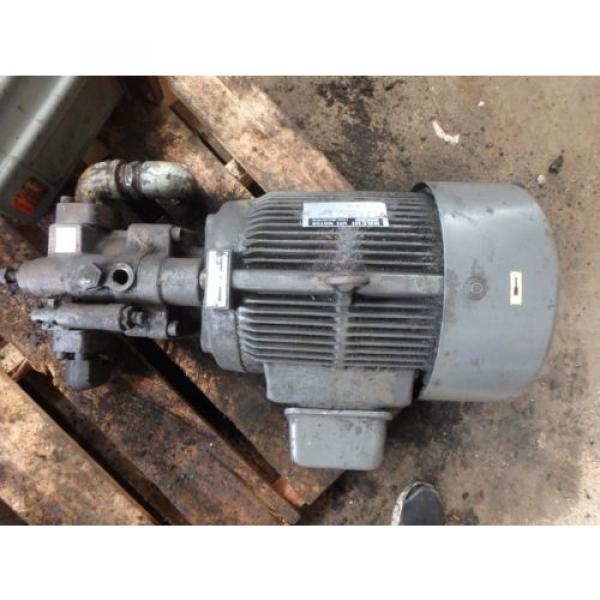 Nachi St.Lucia  Variable Vane Pump amp; Motor_PVS-2B-35N1-11_LTIS85-NNRY_UPV-2A-35N1-55-4-11 #3 image