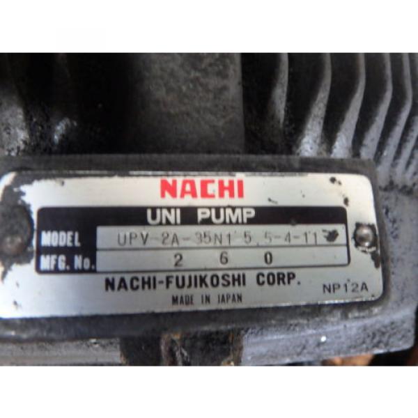 Nachi St.Lucia  Variable Vane Pump amp; Motor_PVS-2B-35N1-11_LTIS85-NNRY_UPV-2A-35N1-55-4-11 #5 image