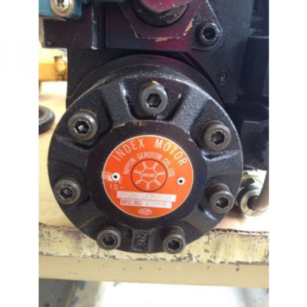 Nippon Mozambique  Gerotor Hydraulic Index Motor with two Nachi solenoids #2 image