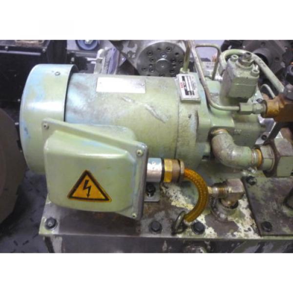 SHOWA Austria  VDRU-1A-40BHX 293 Hydraulic Power Unit NACHI USV-0A-A3-075-4-1830B Pump #3 image