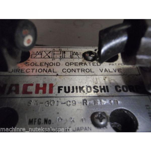 NACHI Cook Is.   SOLENOID OPERATED CONTROL HYDRAULIC VALVE SA-G01-C9-R-E1-10_SAG01C9RE110 #3 image