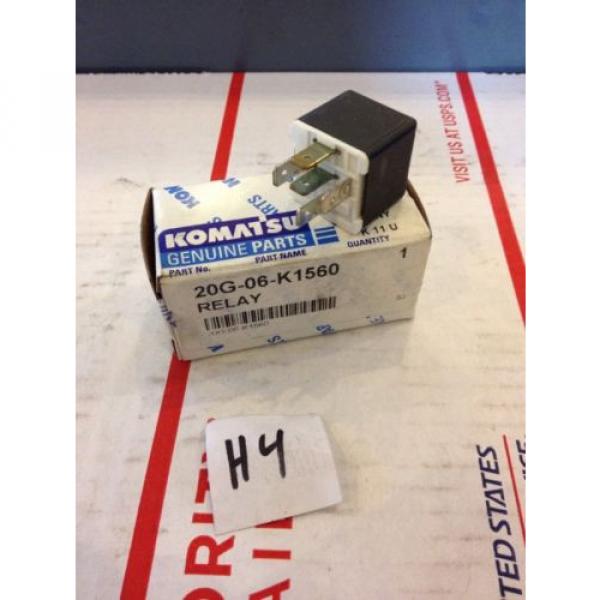 New Guyana  OEM Komatsu Genuine Parts Relay 20G-06-K1560 Warranty! Fast Shipping! #1 image