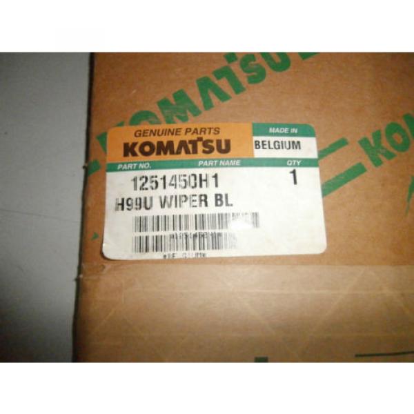 New Samoa Eastern  Genuine Komatsu 1251450H1 Wiper Blade OEM *NOS* #3 image