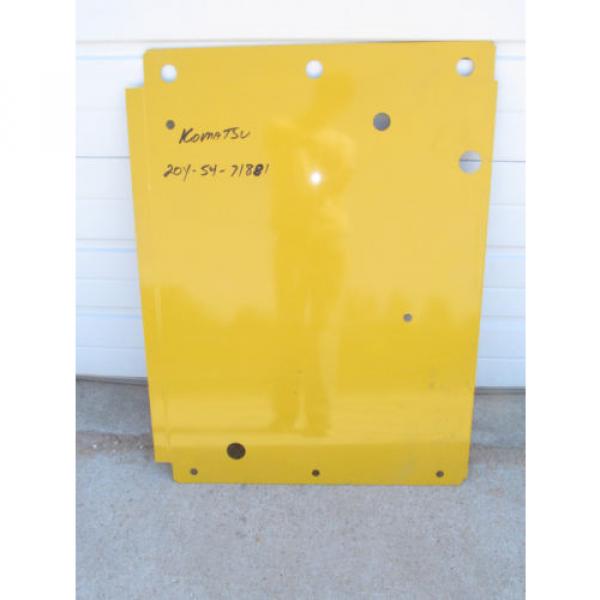 Komatsu Netheriands  Steel Cover Panel excavator yellow #20Y 54 71881 (G4) #1 image
