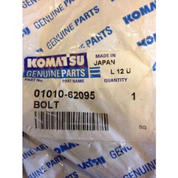 New Suriname  Komatsu OEM Bolt 01011-62095 Warranty! Fast Shipping! #2 image