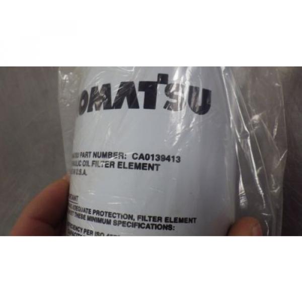Komatsu Burma  Hydraulic oil filter part# CA0139413 #2 image