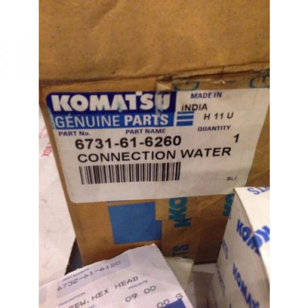New Bahamas  OEM Komatsu Excavator Genuine Parts Water Connection Kit 6735-61-1690 #5 image