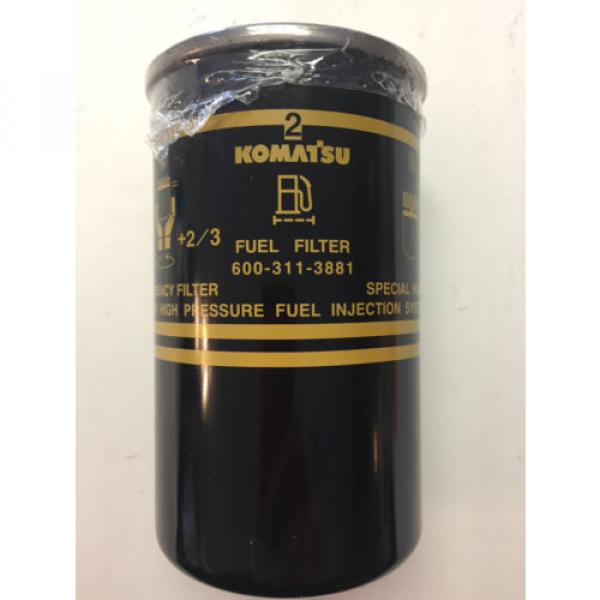 Komatsu Russia  Fuel Filter 600-319-3881  High Pressure Fuel Injection #1 image