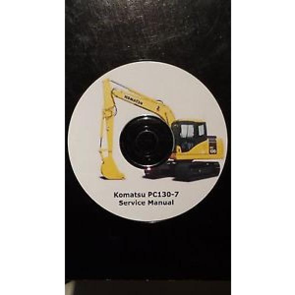 KOMATSU Cuinea  PC130-7 EXCAVATOR SERVICE MANUAL ON CD *FREE POSTAGE* #1 image