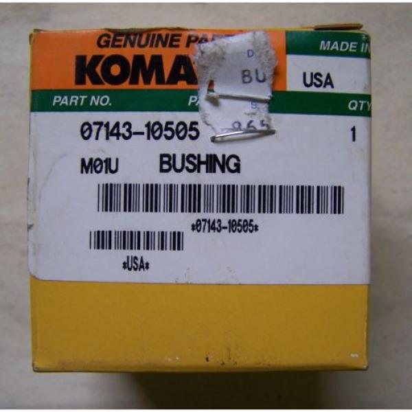 Komatsu United States of America  D50-65-85... Blade Cyclinder Bushing - Part# 07143-10505 - Unused in Box #1 image