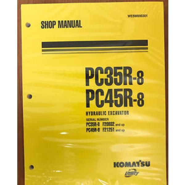 Komatsu Iran  Service PC35R-8, PC45R-8 Shop Manual NEW #1 image