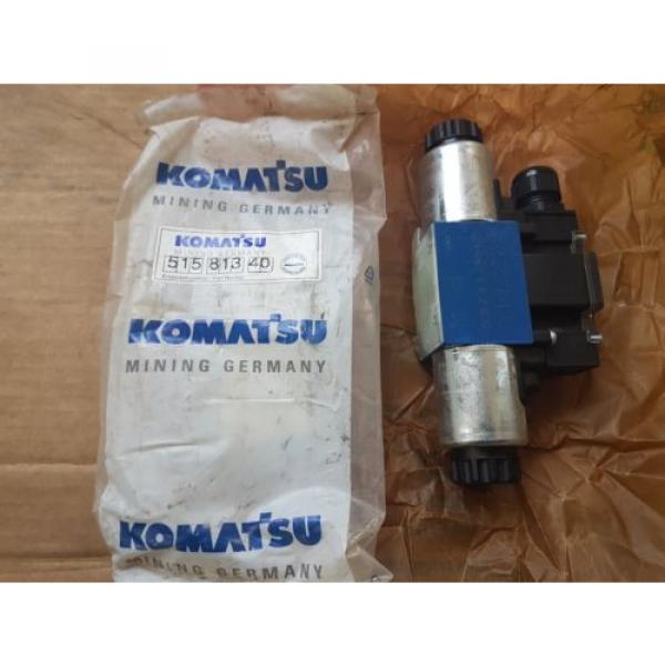 New Belarus  Komatsu Germany Rexroth Hydraulic Valve 515 813 40 / 4WE6J6X/EG24DL/N18 #2 image