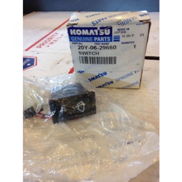 New Uruguay  OEM Komatsu Genuine Parts Switch #20Y-06-29660 Warranty! Fast Ship! #1 image