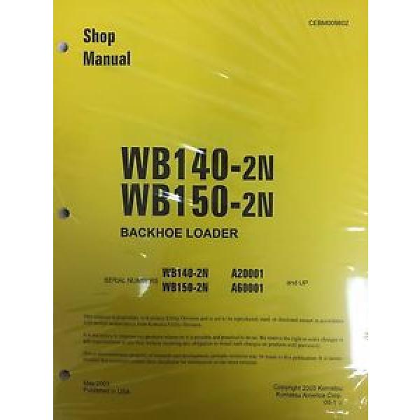 Komatsu Hongkong  WB140PS-2N, WB150PS-2N Backhoe Service Shop Manual #1 image