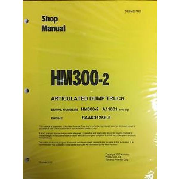 Komatsu Samoa Western  HM300-2 Shop Service Manual Articulated Dump Truck #1 image