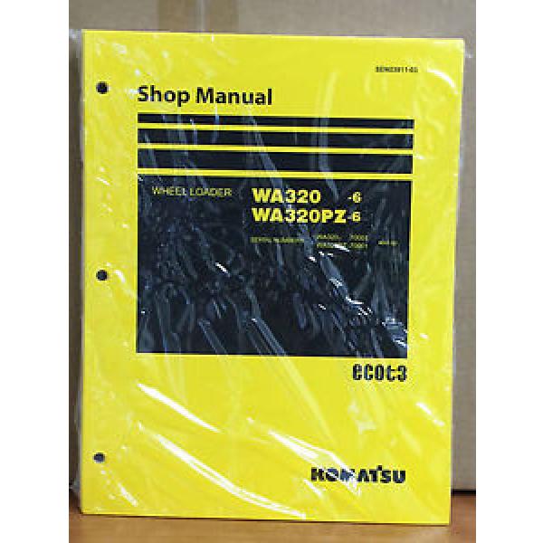 Komatsu Egypt  WA320-6, WA320PZ-6 Wheel Loader Shop Service Repair Manual #1 image