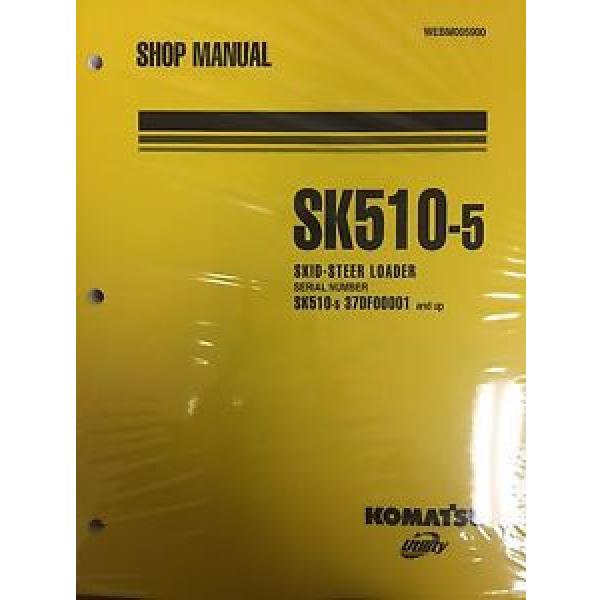 Komatsu Costa Rica  SK510-5 Crawler Skid-Steer Track Loader Shop Repair Service Manual #1 image