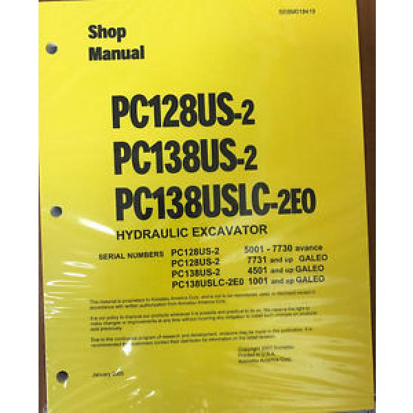 Komatsu Cuba  Service PC128US-2, PC138US/USLC-2 Shop Manual #1 image