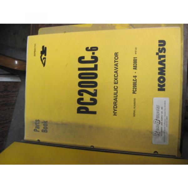 OEM Netheriands  KOMATSU PC200LC-6 Hydraulic Excavator PARTS Manual #5 image