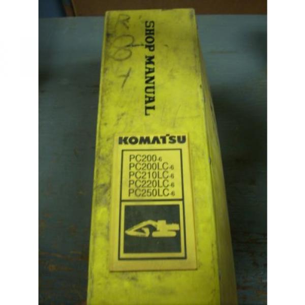 Komatsu Honduras  Shop Manual PC200 PC200 PC210 PC220 PC250 Hydraulic Excavator #2 image