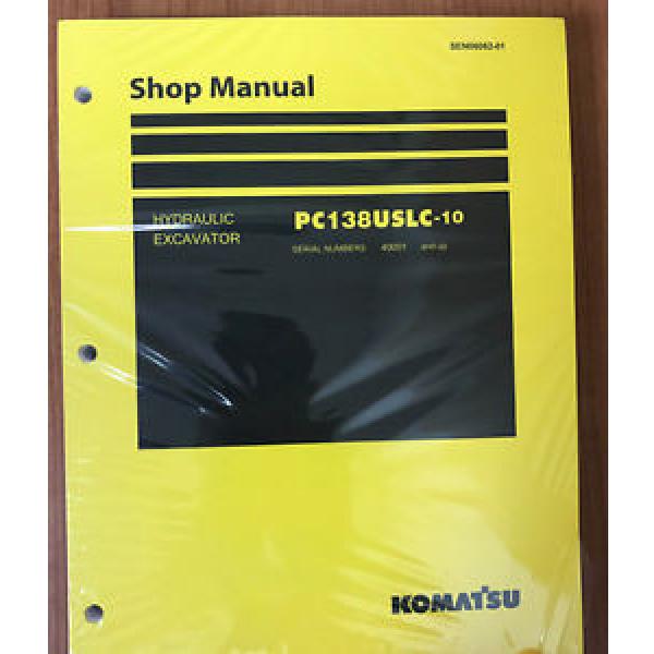 Komatsu Bahamas  PC138USLC-10 Service Repair Printed Manual #1 image