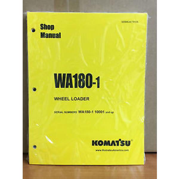 Komatsu Cuba  WA180-1 Wheel Loader Shop Service Repair Manual #1 image