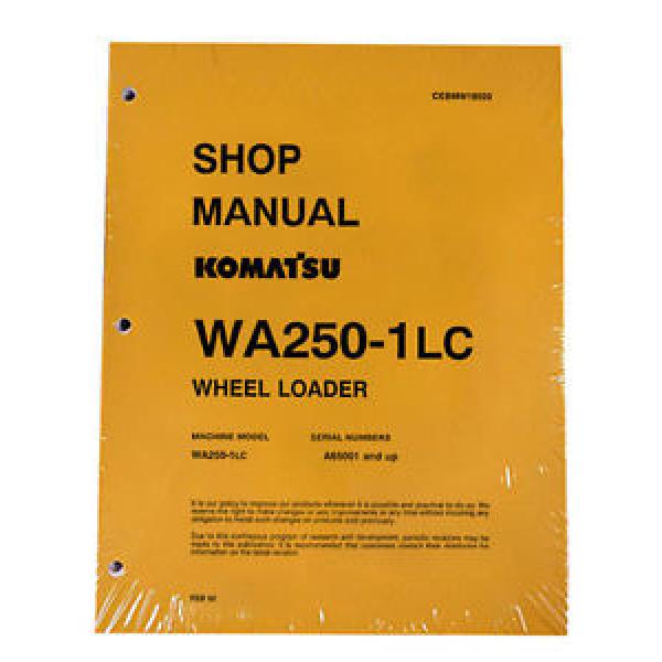 Komatsu Oman  WA250-1LC Wheel Loader Service Manual #1 image